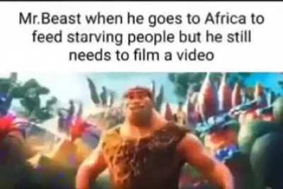 Moldy Mr.Beast in Africa