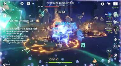 Sucrose 1 rotates abyss floor 12 boss