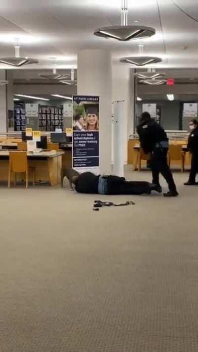 Quiet please you’re in the library