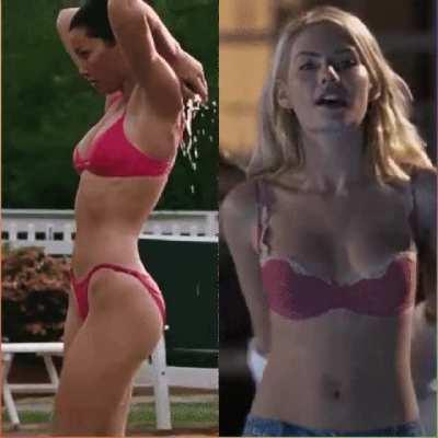 Pretty in Pink: Jessica Biel vs Elisha Cuthbert