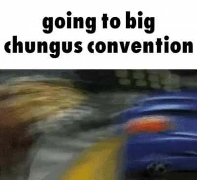 who's going to big chungus convention???