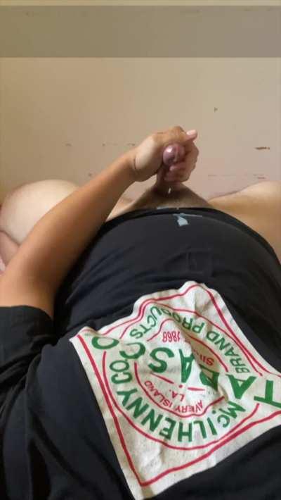 Love Jerking My Cock On my Toes