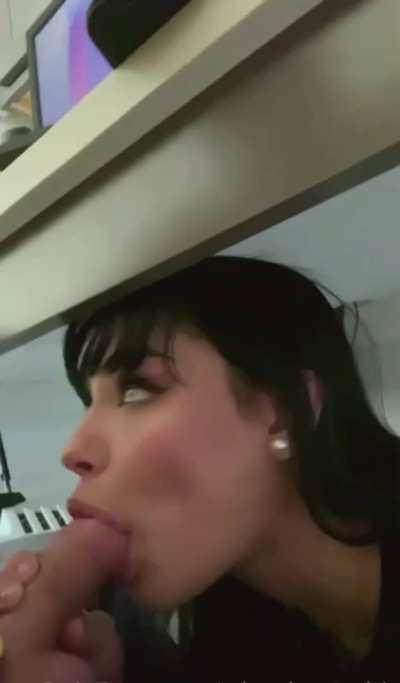 Surprise under the table