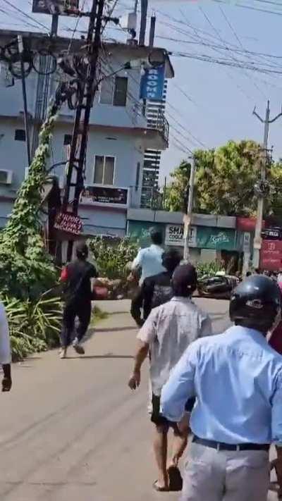 Guys, please be careful around road side animals