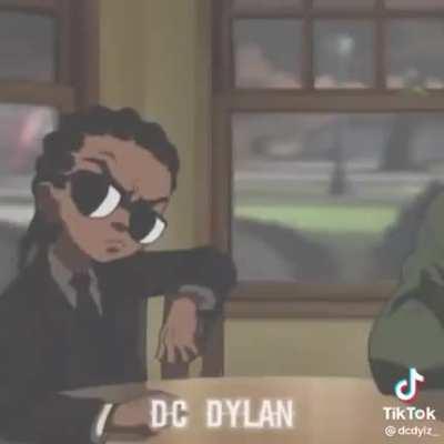 Riley from Boondocks is a menace for this shi 😭