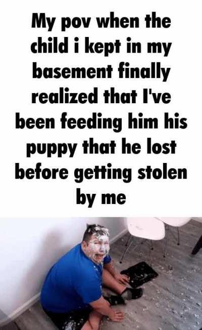 I'm not sure why he reacted like that