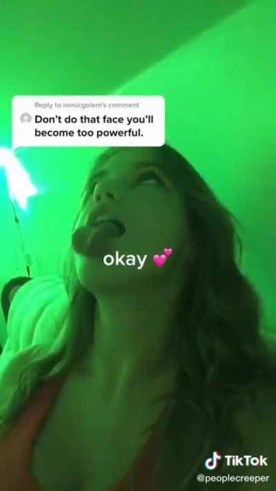 Ahegao face from old vid