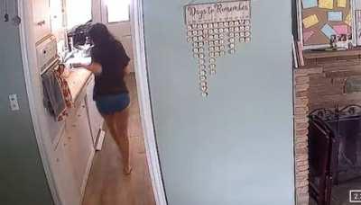 I dropped a knife that proceeded to land in my ankle this morning