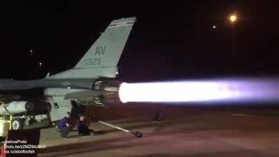 F-16 afterburner
