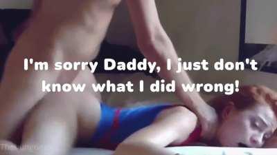 i love when daddy takes his anger out on my pussy