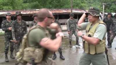 The most credible move in the US CQC arsenal? The Power Slap.