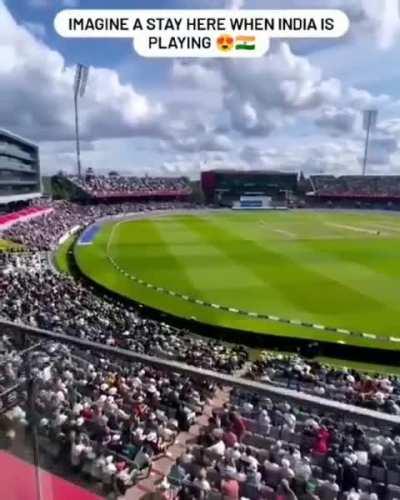 Imagine a stay here when India is playing against New Zealand in semi finals😍🇮🇳