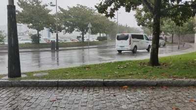 Summer showers in Northwest Spain