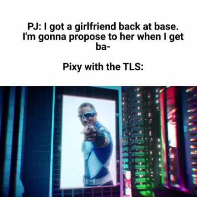 Pixy when he sees a happy couple.