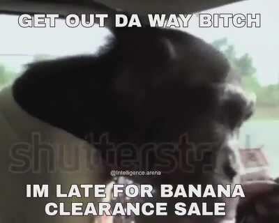 He on da way to the banana clearance 💯🔥