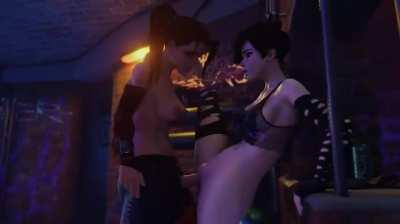 Cool sex with futanari girl