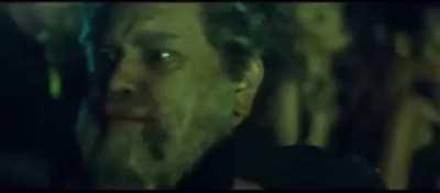 any theories on why he’s beating up his older self?