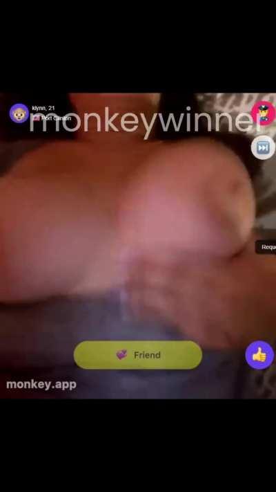 Klynn Boob Flash & Pussy Rub