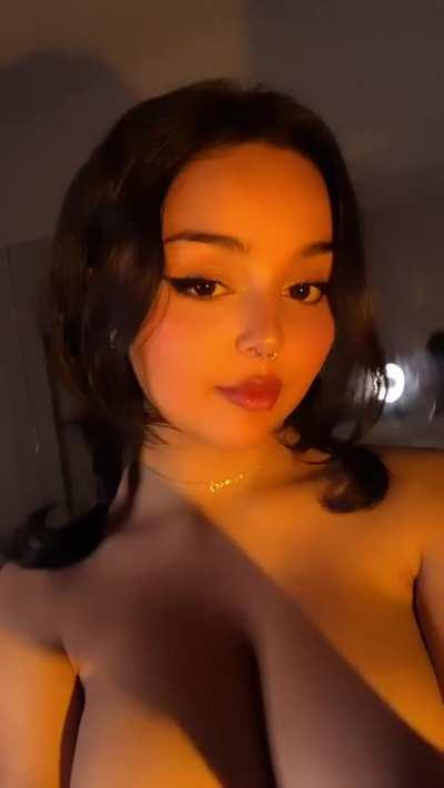 did you expect me to have such big brown tits?