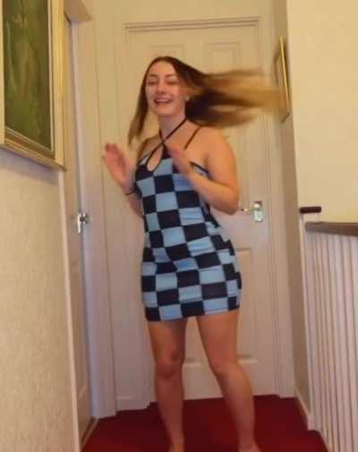 Stretching out the Fabric with that Big Phat Ass