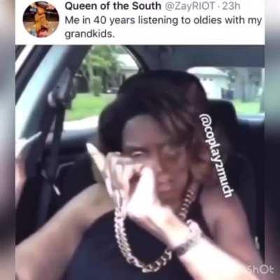 Grandpa used to eat my ass to this