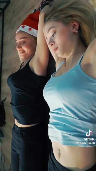 Super cute ticklish belly