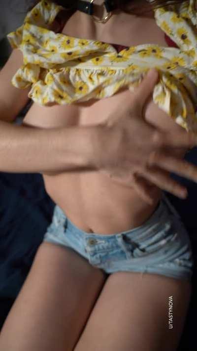 My tits are so perky, they barely jiggle ;)