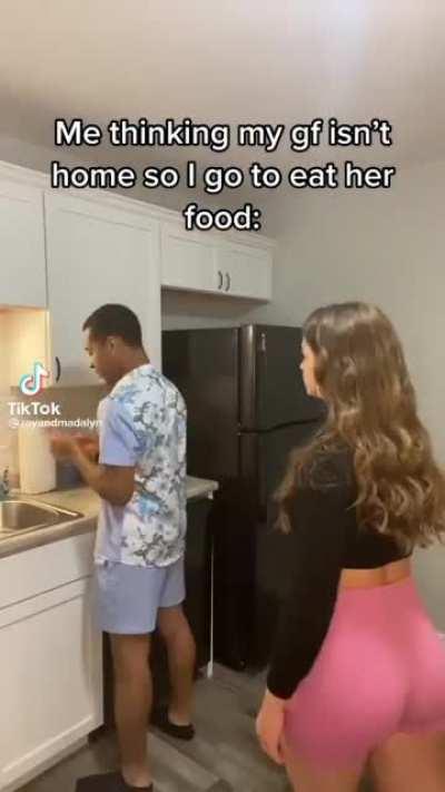 when Jeannie grabs Henry's ass