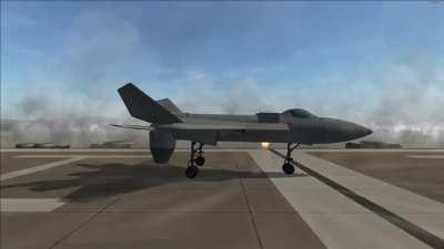 Tonight's clip, voted for by you. F-35 with proper 3 rotor engine rotation. (Stock +DLC and Textures)