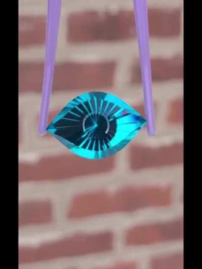 27mm, 35ct Lab Quartz in 