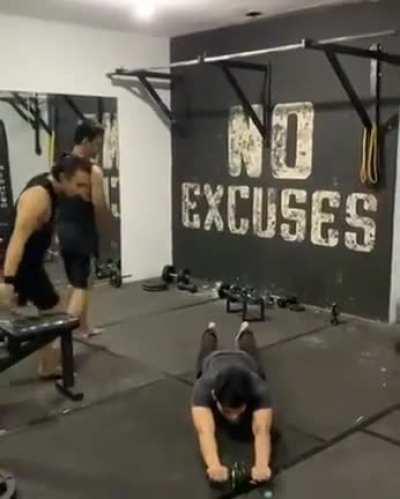 Surprise wheelbarrow