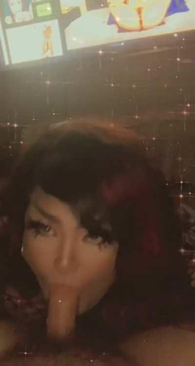 Str8 hung cock is my absolute favorite to suck the cum out of 🤤