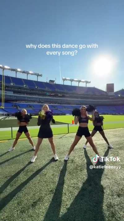 Back to cheerleading days