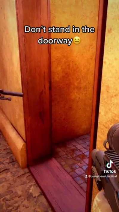 How not to clear a room.