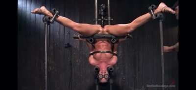 Sensory deprivation + Pussy destruction… once tied and plugged, there’s no point of return! 