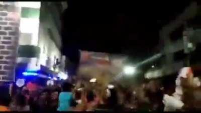 Last night Hyderabad 