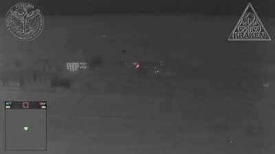 Night operation of the Kraken group to destroy a russian advanced command center in the Soledar sector in January 2023