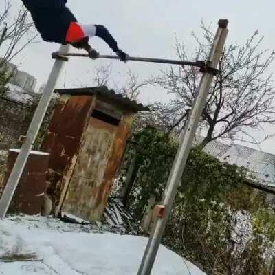 WCGW Backyard Gymnastics