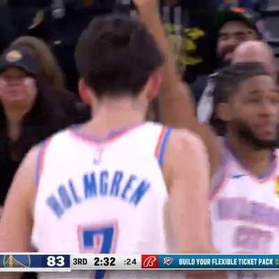 [Highlight] All of Isiah Joe's 7 three-pointers against Warriors