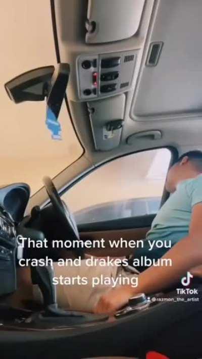 That moment when drake come on