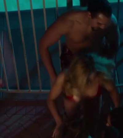 Pool party from A Little White Lie, 2023