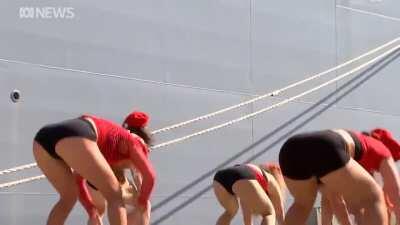 When the event manager doesn't do their research (Hmas Supply commissioning)