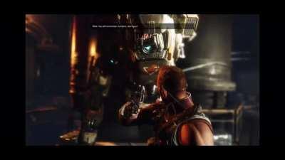 How the hell did he even get in there?