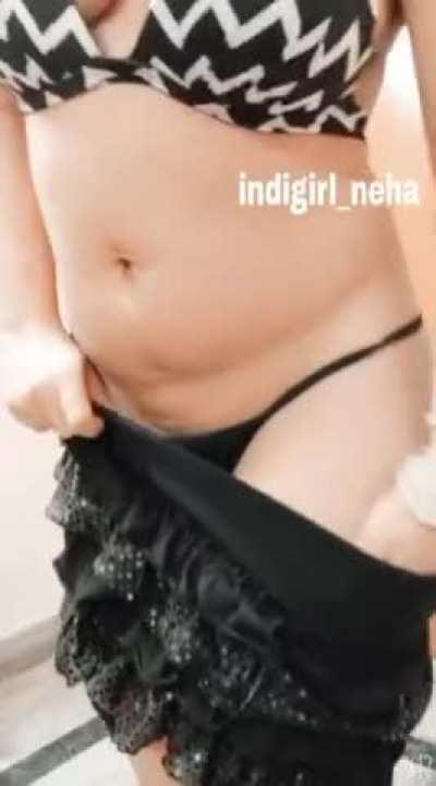 Do u want to see my panty goes down??