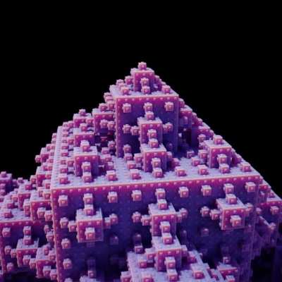 Zooming into a growing Fractal