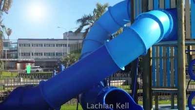 Freddie Mercury gets Trapped in a Slide and Calls out for Mamma [Meme]