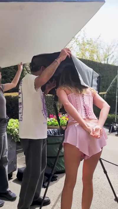 Victoria's Secret IG Reel BTS Dream Angels.