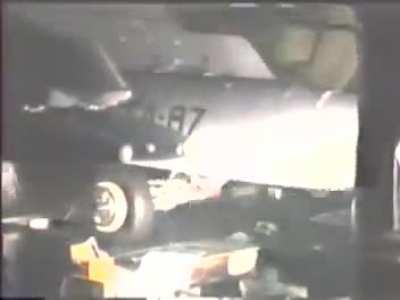 F18 Fighter Jet Drop Test - 20 feet high