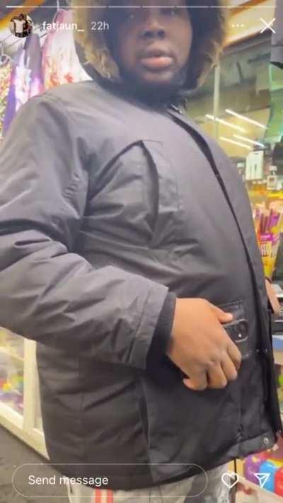 FatJuan (DWBI/SavageSquad) caught Tre (710QuezGang) slipping at a gas station yesterday