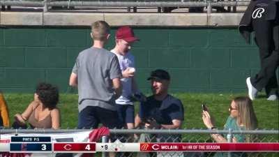 [Highlight] [Highlight] Matt McLain walks off the Guardians with a solo shot